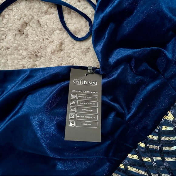 Giffniseti Sequin Velvet Dress - Picture 5 of 7